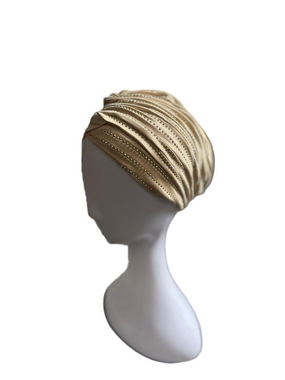 Stoned turban cap