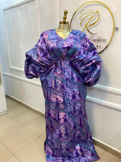 Brocade boubou dress