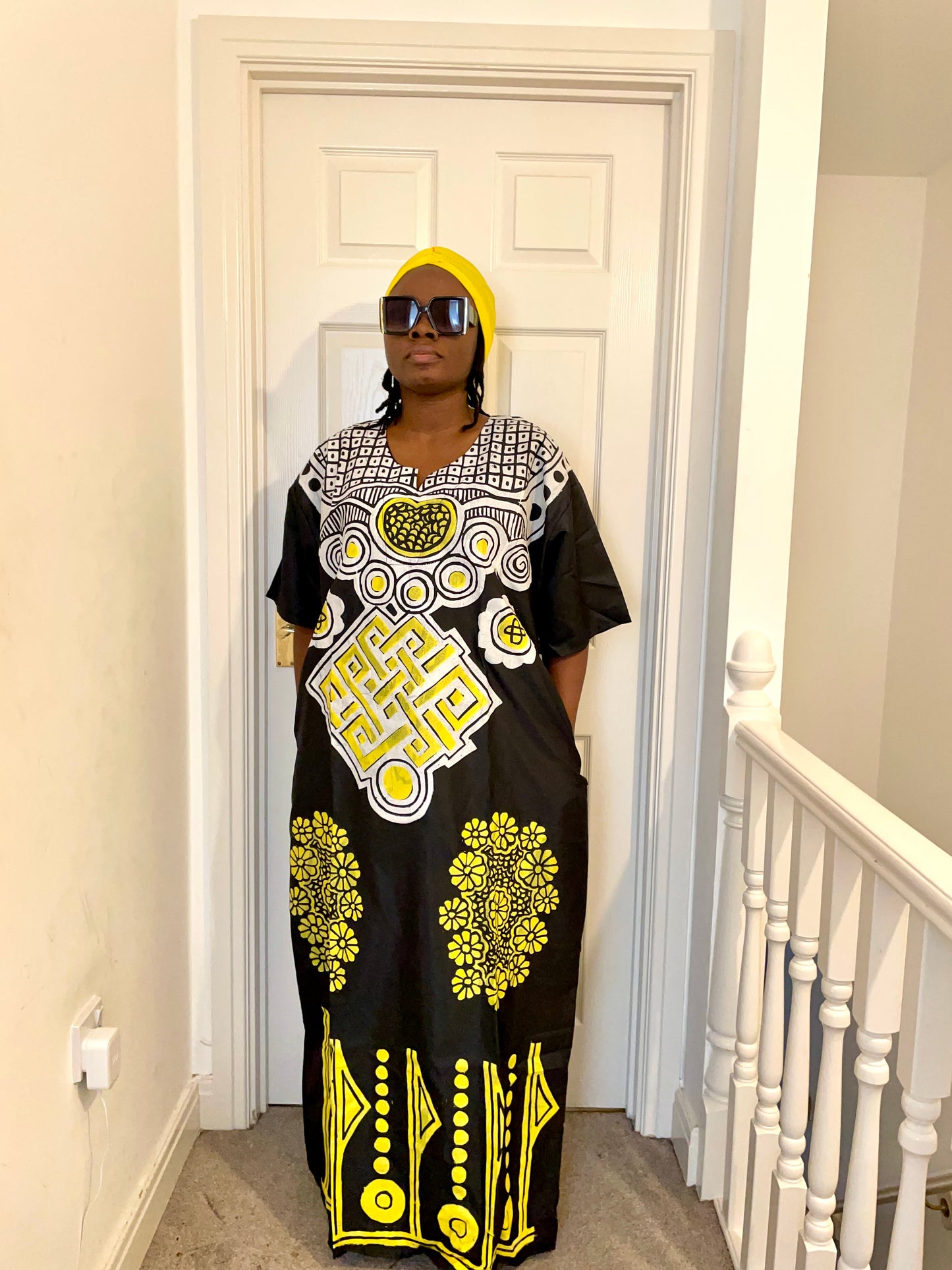 Beautiful African print Boubou