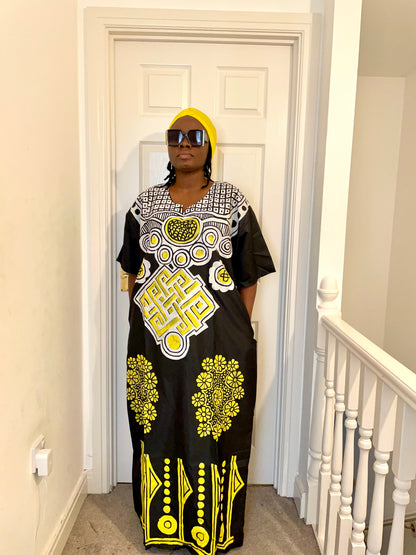 Beautiful African print Boubou